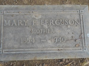 Baker, Mary E. Headstone