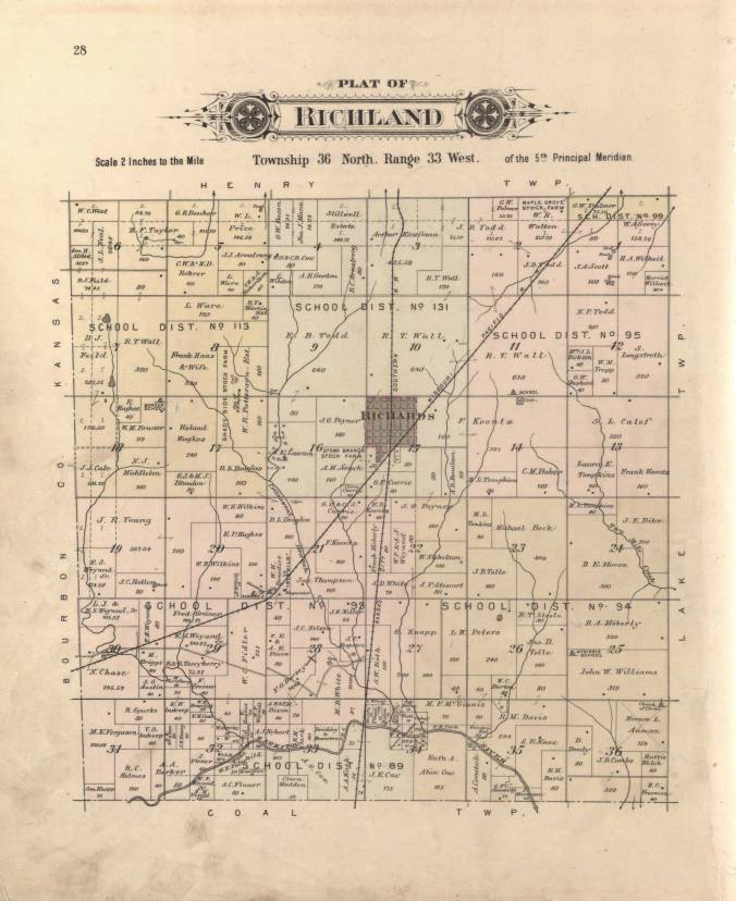 Platbook Vernon County, 1903
