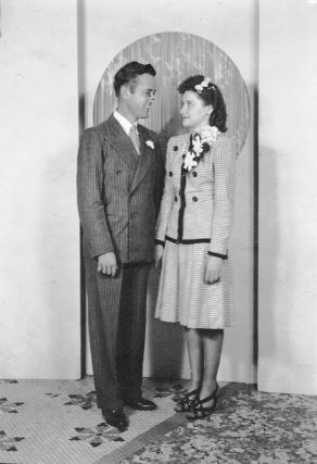 Lane, Talmadge and Schwegler, Bonnie Marriage Picture