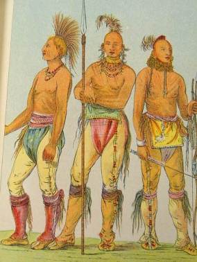 Osage Sioux Indian Warriors