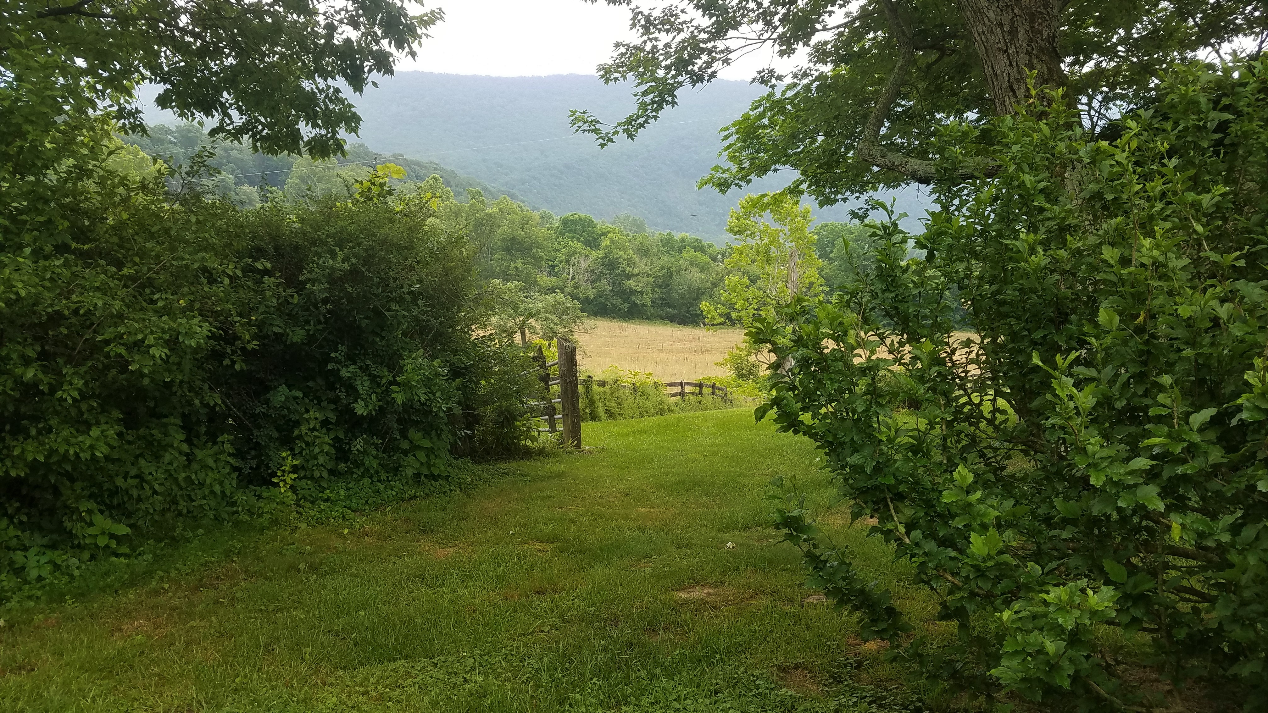 View Toms Brook from house